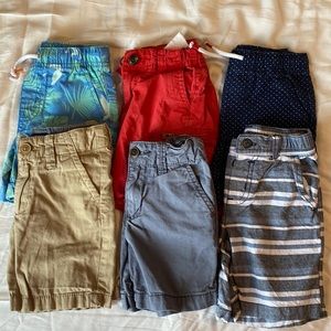Lot of 6 - Toddler Boys 2T Shorts